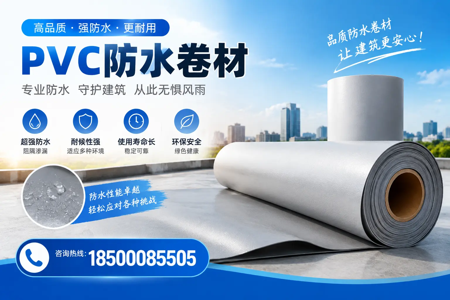 如何选择高质量的PVC防水卷材?宿迁消费者必看指南